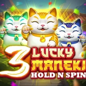 3 Lucky Maneki Hold N Spin