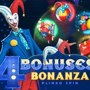 4 Bonuses Bonanza - Plinko Spin
