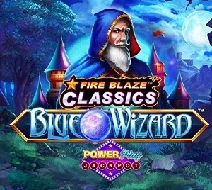 Fire Blaze: Blue Wizard PowerPlay Jackpot