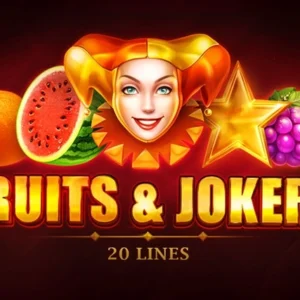 Fruits & Jokers: 20 Lines